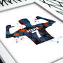 Personalised Football Art, thumbnail 3 of 5