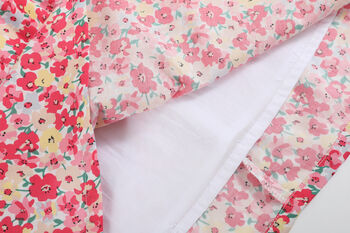 Johanne Floral Printed Frill Dress, 6 of 6