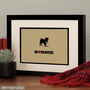 Personalised Pug Print For One Or Two Dogs, thumbnail 8 of 12
