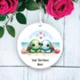 Personalised Cute Turtle Love Decoration, thumbnail 2 of 2