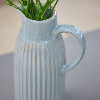 Richmond Washed Stone Pitcher Jug Vases, 7 of 11