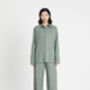 Dusty Green Plain Tencel Unisex Loungewear Set, thumbnail 1 of 5