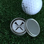 Personalised Name And Golf Tees Ball Marker, thumbnail 2 of 3