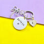 Dragonfly Personalised Bestie Keyring Keepsake, thumbnail 5 of 9