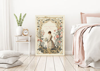 Pride And Prejudice Book Cover Art Print, 3 of 4