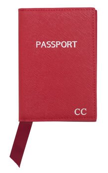 Passport Cover With Monogram, 8 of 12