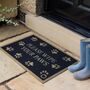 Hug Rug Outdoor Pet 10 Wipe Your Paws Doormat, thumbnail 1 of 4