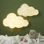 Cloud Shaped Lighting For Kids Rooms, thumbnail 1 of 7