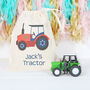 Die Cast Tractor Toy And Personalised Bag, thumbnail 1 of 6