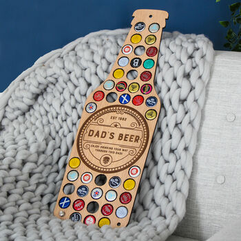 Personalised Birthday Beer Bottle Cap Collector Gift, 6 of 12