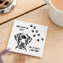 Personalised Pet Illustration Dog Coaster, thumbnail 1 of 2
