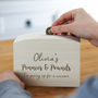 Personalised Childrens Pennies And Pounds Money Box, thumbnail 2 of 3