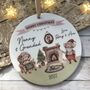 Personalised Nanny Grandad Christmas Decoration, thumbnail 1 of 3