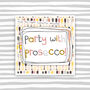 Pack Of Five Alcohol Or Party Themed Birthday Cards, thumbnail 1 of 5