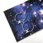 Mismatched Lightning Bolt And Star Hoop Earrings, thumbnail 6 of 8