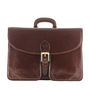 Mens Luxury Large Leather Briefcase.'The Tomacelli', thumbnail 5 of 12