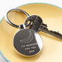 Personalised Bananas For You Valentine's Day Keyring, thumbnail 4 of 4