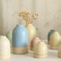 Handmade Stone Mini Ceramic Bud Vase, thumbnail 7 of 12