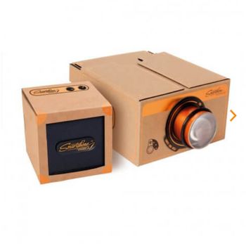 Smartphone Projector And Speaker Copper Gift Set, 5 of 6