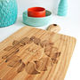 Gift For Couples Oak Chopping Board And Serving Platter, thumbnail 4 of 8