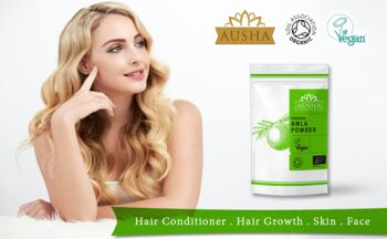 Organic Amla Powder 100g For Immunity Wellness Hair, 4 of 12