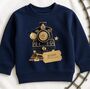 Personalised Polar Express Believe Christmas Jumper, thumbnail 1 of 3
