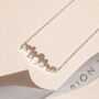 Sands Silver Pebble Necklace, thumbnail 2 of 10