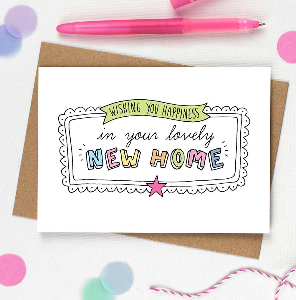 happy new home card by eskimo kiss designs | notonthehighstreet.com