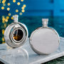 Personalised and Engraved Round Window Hip Flask, thumbnail 5 of 12
