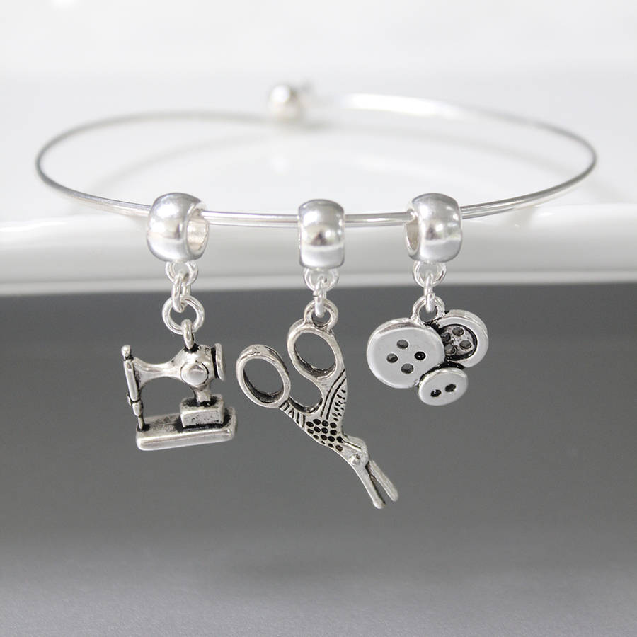personalised sewing bracelet by zamsoe