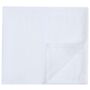 Muslin Square Burp Cloth Pure White Set Of Three, thumbnail 5 of 5