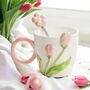 3D Tulip Cup And Spoon Gift Set, thumbnail 1 of 5