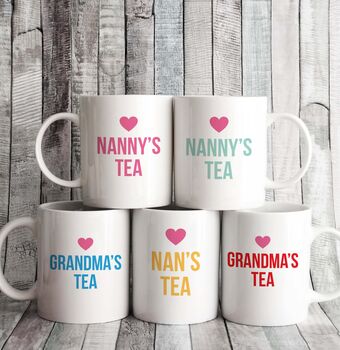 Personalised Nanny's Drink Mug, 2 of 2