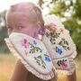 Embroidered Fabric Butterfly Wings, thumbnail 1 of 6