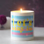 'Let's Stay In' Scented Soy Wax Ceramic Candle, thumbnail 2 of 2
