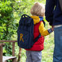 Children's Personalised Initial Roll Top Backpack, thumbnail 1 of 8