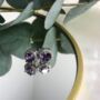Round Amethyst 925 Sterling Silver Stud Earrings, thumbnail 4 of 6