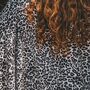 Monochrome Leopard Print Viscose Kimono, thumbnail 4 of 4