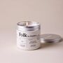 Rich Earth And Dark Oud Tin Candle, thumbnail 1 of 3