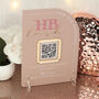 Modern Arch 3D Acrylic Branded Business Qr Code Sign, thumbnail 2 of 4