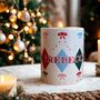 Personalised Harlequin, Pearls And Bow Candle, thumbnail 1 of 4