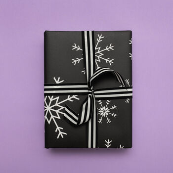 Luxury Snowflake, Christmas Wrapping Paper, 3 of 7