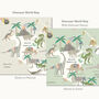 Dinosaur World Map Print With Dinosaur Names, thumbnail 7 of 7