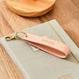 Personalised Embossed Pink Keyring, thumbnail 5 of 6