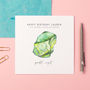 Personalised Birthstone Crystal Birthday Card, thumbnail 2 of 4