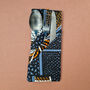 African Print Cotton Napkin | Grey Deji Print, thumbnail 4 of 7