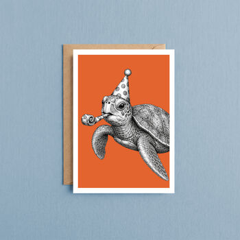 Pack Of Six Marine Life Birthday Cards, 3 of 11