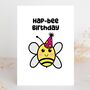 Happy Birthday Bumble Bee Card, thumbnail 5 of 5