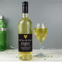 Personalised Heart White Wine, thumbnail 1 of 5