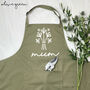 Personalised Apron For Mum Flower Bouquet, thumbnail 1 of 4